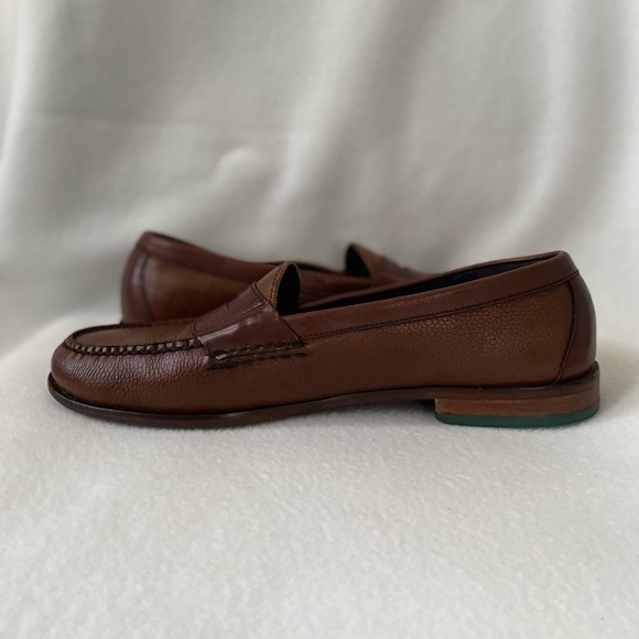 Cole Haan Size 11 1/2D Cognac Leather Loafers main image 7
